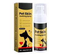 Pet Skin Treatment Spray 1-Pack - Dog Spray for Pet Skin Soothing, 50ml Care Sprays Gentle Formula Anti-Itch Sprays Relieve Discomfort for Dogs, Cats