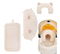 Pet Sleeping Mat, Removable Soft All-Season Cushion, 56.5x35cm/22.24x13.78 inches Washable Kitten and Puppy Stroller Pad, Anti-Dirty Cooling Mat for Hot, Cold Weather