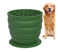 Pet Slow Feeder Bowl - Silicone Anti Slip Pet Dishes Slow Feeder Cat Bowl | for Small Medium Large Puppy Kitten Bathtub Floor Tile - Behavior Modification Daily Enrichment Boredom