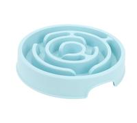 Pet Slow Food Bowl, Multipurpose Round Cervical Spine Protection Cat Slow Feeder Puzzle Bowl for Small Medium Dogs Cats Health Eating