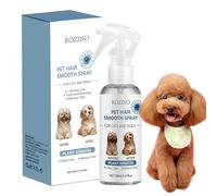 Pet Spray Adoucissant pour cheveux anti-enchevêtrement, traitement antistatique léger pour poils pour le marié à peigne rapide | Support professionnel pour la gestion des cheveux en cas de