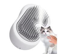 Pet Spray Comb Cat Brush | Steamy Cat Brush | Cute Pet Spray Comb for Hair Remove, Steamy Cat Deshedding Tool | Professional Hair Removal Brush with Steamer for Cats and Pets