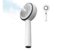 Pet Spray Pea Removal Peigne de pulvérisation pour chat - Peigne auto-nettoyant pour animaux de compagnie avec poignée ergonomique, outil de toilettage électrique pour animaux de, chiot à poils