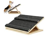 Pet Stair Ramp Wood Adjustable Non-Slip Steps Kitten