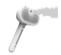 Pet Steamer Brush, Cat Grooming Shedding Comb, 21/12/7 Inches, Built in Spray Function, Rechargeable Dog Grooming Tool, Gentle Care for Home, Outdoor & Travel (Multicolor)