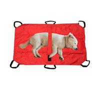 Pet Stretcher, Puppy Transport Carrier, Foldable Rescue Tool, 47.24x29.13x1.18 inches, Multifunctional Transfer Design, Safety Strap Included, Medium Large Animal Use, Bunny Cat