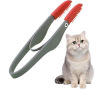 Pet Tears Peigne anti-taches pour chien Peigne à larmes en silicone Outil de nettoyage doux