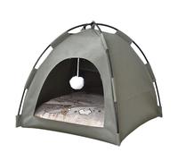 Pet Tent, Cat House, Waterproof Portable Shelter, Breathable Oxford Fabric, Indoor Outdoor Travel Use, Kitten Tent Bed, Foldable Dog Crate, 15.75x15.75x15.75 inches