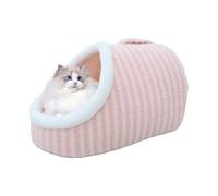 Pet Tent Cave - 1x Cat Beds for Indoor Cats, Cute Slipper Cat Bed Cave, Indoor Pets Soft Slipper | Compact Dog Hideaway Bed, Cute Covered Cats Sleep Hut with Anti-Slip Bottom for Small Dogs