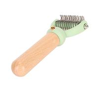 Pet Toilettage B Pet Sh Sh B Fourrure Nouée Pet Dematting Peigne pour Chat Chien Gris L Pet de Toilettage Brosse (S)