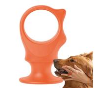 Pet Toothbrushing - Assistant Silicone Soft Non Slip Cat Puppy | Toothbrush Helper Cleaning Tool Gentle Deep Clean Fresh Breath Design for Home, Pet Care, Grooming, Cats, Dogs or Puppies