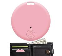 Pet Tracker pour Chats,Stick on Round Wireless Item Finder pour Porte-clés - 42Ft Range Key Lost Finders avec Rappel d'alarme pour Portefeuilles, clés, Sacs à Main, Sacs