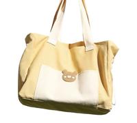 Pet Travel Bag, Breathable Mesh Carrier, 14.96x5.91x11.81 inches Large Capacity Cats and Dogs Tote with Drawstring, Multifunctional Outing Bag, Portable Cat Accessories for Small Pets Daily Use