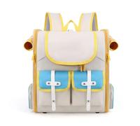 Pet Travel Carrier Backpack Large Capacity Breathable Oxford Cloth Multifunctional Dog Cat Carrier Bag for Outdoor Travel Shopping Handheld Shoulder Carry