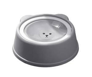 Pet Water Bowl, Distributeur portable pour chien | Slow Water Feeder with Non-Slip Base for Dogs, Cats, Home and Travel 24 x 24 x 8,3 cm