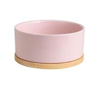 Pet Water Bowl - Thermostatic Heated Ceramic Bowl, Self Heating Drinking Station for Cats Dogs, Anti Freeze Warm Water Dispenser for Indoor Outdoor Winter Use Enhanced Digestive Health