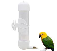 Pet Water Dispenser, Suspended Cage Drinker, Spill Proof Feeder Device, Secure Design, Pet Hydration System for Indoor Aviary, Outdoor Habitat Use, Parrot, Cockatiel, Finch