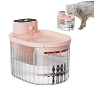 Pet Water Fountain - 3L Automatic Dispenser | Cat Dog Drinking Fountain Feeder | Indoor Outdoor Home Travel Pet Hydration System, Quiet Pump Water Bowl for Small Dogs Cats Kittens Puppies