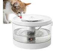 Pet Water Fountain, distributeur automatique de boisson, système intelligent d'hydration 7,87 x 7,87 x 4,92 pouces, Ultra Quiet, Built-In Filter Design, 1 Unit, for Indoor Cat and Small Dog