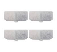 Pet Water Fountain Filter Cartridge - Activated Carbon Replacement | Rectangular Circulation Purifier for Cat Drinking Fountain PP Cotton Resin Water Cleaning 4pcs 10pcs