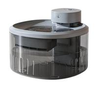 Pet Water Fountain - Wireless Smart Cat Dispenser | 3.5L | Motion Activated USB Rechargeable Waterer with 9 Filters, Quiet Hydration Pump for Kittens & Puppies