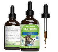 Pet Wellbeing - Vieil Ami pour Les Chiens Âgés - Un Soutien Naturel pour Les Chiens Et Les Chats Supérieurs - 4 Oz
