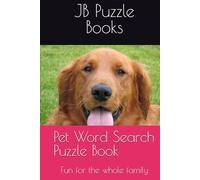 Pet Word Search Puzzle Book: Word Searches with Easy to Read Print about Pets, Cats, Dogs and more | 6x9 inches, 110 pages | 50+ Puzzles ... Gifts for ... Dads, Cat Moms, Dog Dads, Dog Mom, Cat Dad.