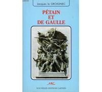 Pétain Et De Gaulle