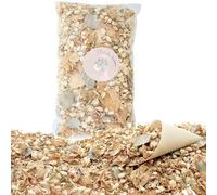 PETALES BOHEME - 1 Litre Confettis Mariage Biodégradables blanc beige et vert - Fleurs séchées en Vrac Jasmin Eucalyptus séché Pétales de rose beige | Décoration Table Champêtre - France (beige,vert)