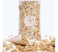 PETALES BOHEME - 1 Litre Fleurs de Jasmin séché Beige et Blanc - Naturel Biodégradable | Confettis Mariage - Décoration Table Champêtre - Petales a Jeter Mariage - France (Fleur de Jasmin)