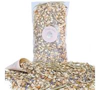 PETALES BOHEME - Confettis Mariage Fleurs séchées Naturelles Biodégradables Olivier, Lavande, Jasmin - 1 litre | Décoration Bohème Champêtre - Petales a Jeter Mariage - Cadeau invité (Olive Lavande)