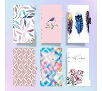 Pétales De Géométrie Pour Carnet De Notes, Diviseurs D'index En Spirale A6, Accessoires De Planificateur Pour Filofax Dokibook, Papeterie Cadeau, Fournitures Scolaires
