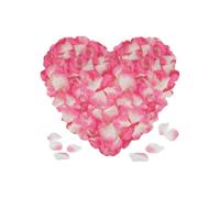 Pétales de rose artificiels - Non spécifié - 2000 pièces - Blanc - Décoration de mariage - Ambiance romantique