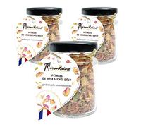 Pétales de rose séchées comestibles pour pâtisserie 13 g