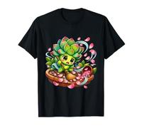 Pétales succulentes balayent dans Une Brise de Jardin T-Shirt