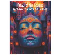 Petals of the Cosmos: Dreamlike Art to Color: A Soothing Journey Through Space & Imagination