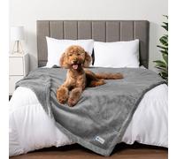 PetAmi Couverture imperméable pour Chien, Couverture Double Face, Douce, pour Cage, élevage, canapé, Meubles, lit Queen-Size, Douce, 90 x 90 cm, imperméable
