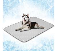 PetAmi Q-MAX Tapis de refroidissement imperméable pour chien, couverture rafraîchissante de qualité supérieure pour cage de lit, tapis d'intérieur antidérapant pour dormir, grande housse de canapé