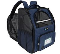 PetAmi Sac à Dos de Transport Extensible pour Chien et Chat, Sac à Dos de Transport Extensible pour Voyage, randonnée, Chiens de Petite, Moyenne et Grande Taille, approuvé par Les compagnies