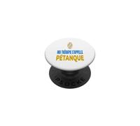 Pétanque Amour Therapy Sport Passion Joueurs PopSockets PopGrip Adhésif