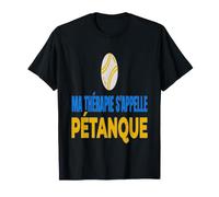 Pétanque Amour Therapy Sport Passion Joueurs T-Shirt