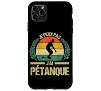 Pétanque Boules Joueur Sport Bowling Compétition Hommes Coque pour iPhone 11 Pro Max