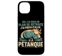 Pétanque Boules Joueur Sport Bowling Compétition Hommes Coque pour iPhone 14 Plus