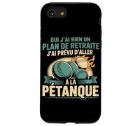 Pétanque Boules Joueur Sport Bowling Compétition Hommes Coque pour iPhone SE (2020) / 7/8