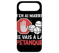 Petanque J'en AI Marre Je Vais A La Petanque Coque pour iPhone Air