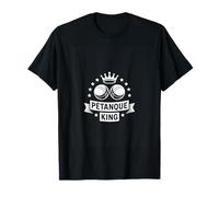 Petanque King Couronne Boules Roi De Petanque T-Shirt
