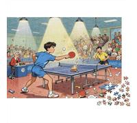 Pétanque Loop Forehand Chaos Puzzle en Bois Imperméable Puzzles De 1000 Pièces pour Adultes Cadeaux Défi Et Casse-tête Jeux Éducatifs