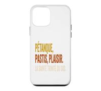 Pétanque Passion Citron Pastis Sport en Plein air Coque pour iPhone 12 Mini