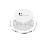 Pétanque Silhouette Joueur Lancer Boules Esprit Sudiste PopSockets PopGrip pour MagSafe