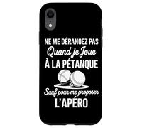 Pétanque Sport Boules Bowling Compétition Hommes Coque pour iPhone XR